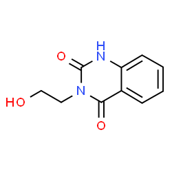 ChemSpider 2D Image | 3-(2-Hydroxyethyl)-2,4(1H,3H)-quinazolinedione | C10H10N2O3