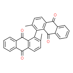 ChemSpider 2D Image | 1,1'-Bianthraquinone, 2,2'-dimethyl- | C30H18O4