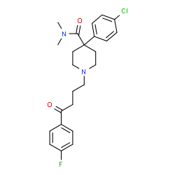 ChemSpider 2D Image | Amiperone | C24H28ClFN2O2