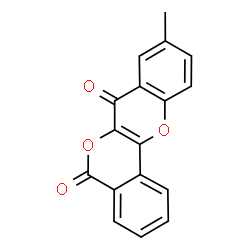 ChemSpider 2D Image | 9-Methylisochromeno[4,3-b]chromene-5,7-dione | C17H10O4