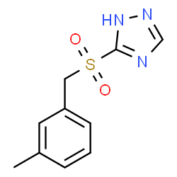ChemSpider 2D Image | 3-[(3-Methylbenzyl)sulfonyl]-1H-1,2,4-triazole | C10H11N3O2S