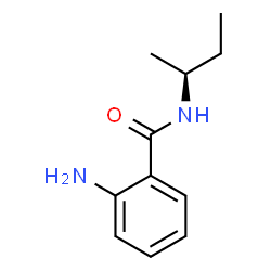 ChemSpider 2D Image | 2-Amino-N-[(2S)-2-butanyl]benzamide | C11H16N2O