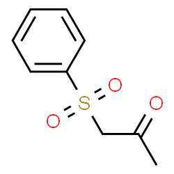 ChemSpider 2D Image | Phenylsulfonylacetone | C9H10O3S