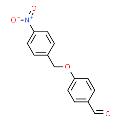 ChemSpider 2D Image | 4-(4-nitrobenzyloxy)benzaldehyde | C14H11NO4
