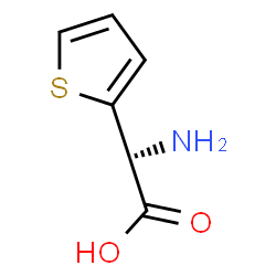 ChemSpider 2D Image | (-)-2-Thienylglycine | C6H7NO2S
