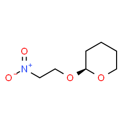 ChemSpider 2D Image | (2S)-2-(2-Nitroethoxy)tetrahydro-2H-pyran | C7H13NO4