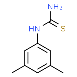 ChemSpider 2D Image | (3,5-Dimethylphenyl)thiourea | C9H12N2S