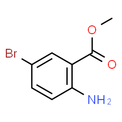 ChemSpider 2D Image | Methyl 2-amino-5-bromobenzoate | C8H8BrNO2