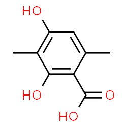 ChemSpider 2D Image | 3-METHYLORSELLINIC ACID | C9H10O4