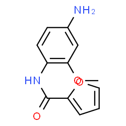 ChemSpider 2D Image | N-(4-Amino-2-methoxyphenyl)-2-furamide | C12H12N2O3