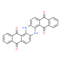ChemSpider 2D Image | Indanthrene blue | C28H14N2O4