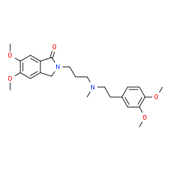 ChemSpider 2D Image | Falipamil | C24H32N2O5