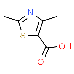 ChemSpider 2D Image | 2,4-dimethyl-5-thiazolecarboxylic acid | C6H7NO2S