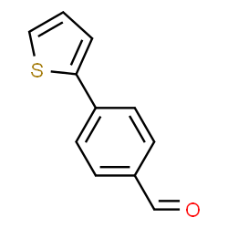ChemSpider 2D Image | 4-(2-Thienyl)benzaldeyde | C11H8OS