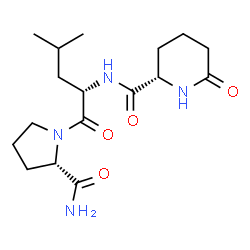 ChemSpider 2D Image | posatirelin | C17H28N4O4