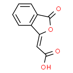 ChemSpider 2D Image | PHTHALIDENEACETIC ACID | C10H6O4