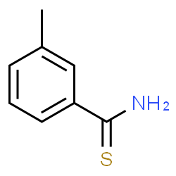 ChemSpider 2D Image | 3-Methylbenzenecarbothioamide | C8H9NS