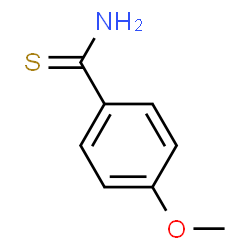 ChemSpider 2D Image | 4-Methoxythiobenzamide | C8H9NOS