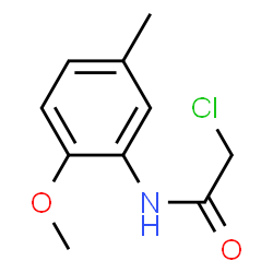 ChemSpider 2D Image | 2-CHLORO-2'-METHOXY-5'-METHYLACETANILIDE | C10H12ClNO2