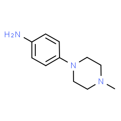 ChemSpider 2D Image | 4-(4-Methylpiperazino)aniline | C11H17N3