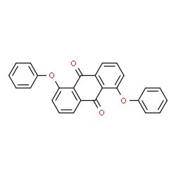 ChemSpider 2D Image | 1,5-Diphenoxy-anthraquinone | C26H16O4