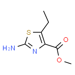 ChemSpider 2D Image | Methyl 2-amino-5-ethylthiazole-4-carboxylate | C7H10N2O2S