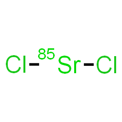 ChemSpider 2D Image | STRONTIUM CHLORIDE SR-85 | Cl285Sr