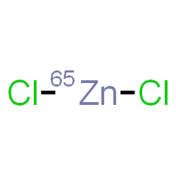 ChemSpider 2D Image | ZINC CHLORIDE ZN-65 | Cl265Zn