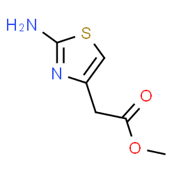 ChemSpider 2D Image | Methyl 2-amino-4-thiazoleacetate | C6H8N2O2S