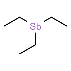 ChemSpider 2D Image | Triethylstibine | C6H15Sb
