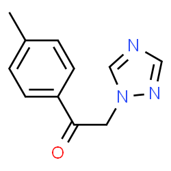 ChemSpider 2D Image | 1-(4-Methylphenyl)-2-(1H-1,2,4-triazol-1-yl)ethanone | C11H11N3O