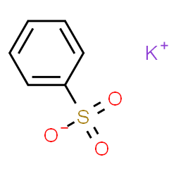 ChemSpider 2D Image | Potassium benzenesulfonate | C6H5KO3S