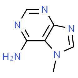 ChemSpider 2D Image | 7-Methyladenine | C6H7N5