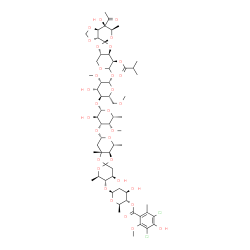 ChemSpider 2D Image | avilamycin A | C61H88Cl2O32