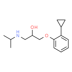 ChemSpider 2D Image | Procinolol | C15H23NO2