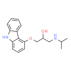 ChemSpider 2D Image | carazolol | C18H22N2O2