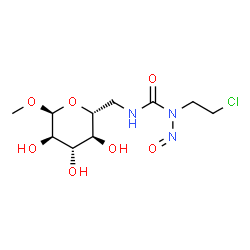 ChemSpider 2D Image | Ranimustine | C10H18ClN3O7