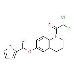 ChemSpider 2D Image | quinfamide | C16H13Cl2NO4