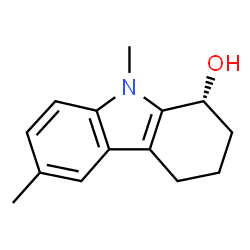 ChemSpider 2D Image | (1R)-6,9-Dimethyl-2,3,4,9-tetrahydro-1H-carbazol-1-ol | C14H17NO