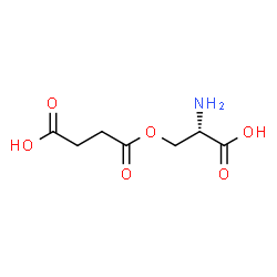 ChemSpider 2D Image | 4-[(2S)-2-Amino-2-carboxyethoxy]-4-oxobutanoic acid | C7H11NO6
