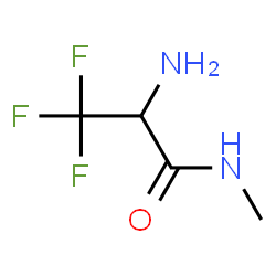 ChemSpider 2D Image | 3,3,3-Trifluoro-N-methylalaninamide | C4H7F3N2O