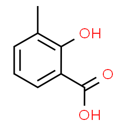 ChemSpider 2D Image | 3-Cresotinic acid | C8H8O3