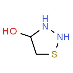ChemSpider 2D Image | 1,2,3-Thiadiazolidin-4-ol | C2H6N2OS