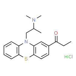 ChemSpider 2D Image | PROPIOMAZINE HYDROCHLORIDE | C20H25ClN2OS