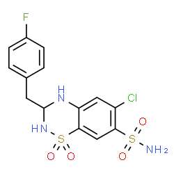 ChemSpider 2D Image | paraflutizide | C14H13ClFN3O4S2