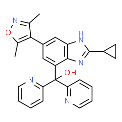 ChemSpider 2D Image | alobresib | C26H23N5O2
