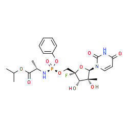 ChemSpider 2D Image | adafosbuvir | C22H29FN3O10P