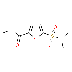ChemSpider 2D Image | Methyl 5-(dimethylsulfamoyl)-2-furoate | C8H11NO5S