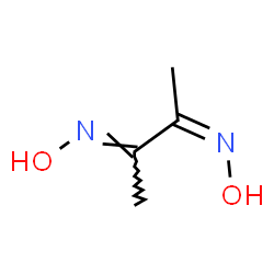 ChemSpider 2D Image | (2Z,3E)-N,N'-Dihydroxy-2,3-butanediimine | C4H8N2O2