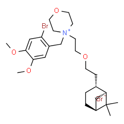 ChemSpider 2D Image | 7SCF54H12J | C26H41Br2NO4